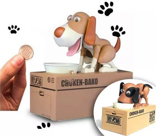 Alcancía Roba Monedas de Perrito