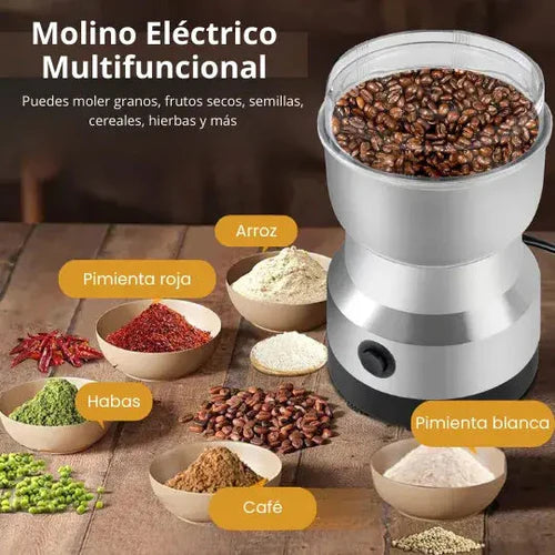 Molino Eléctrico de Café y Semillas