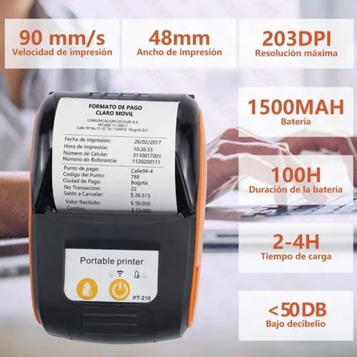 Impresora Térmica Bluetooth